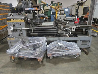 NICE HES 20 INCH ENGINE LATHE WITH METRIC THREADING LOADED WITH TOOLING!