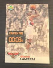 1997 Upper Deck STEVE SMITH Nestle Crunch Time #10 Hawks