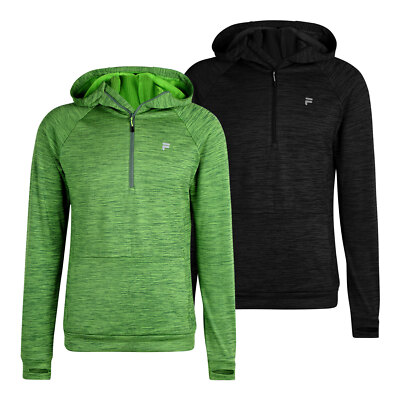 FILA Herren Sweatshirt Kapuzenshirt Trainingsshirt Rungis Half Zip Hoody