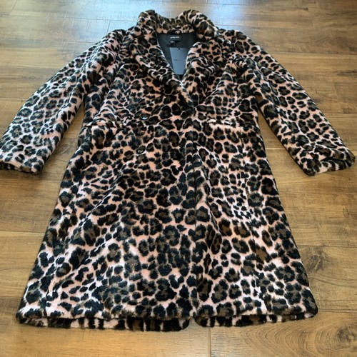 The Kooples Womens Leopard Print Faux 