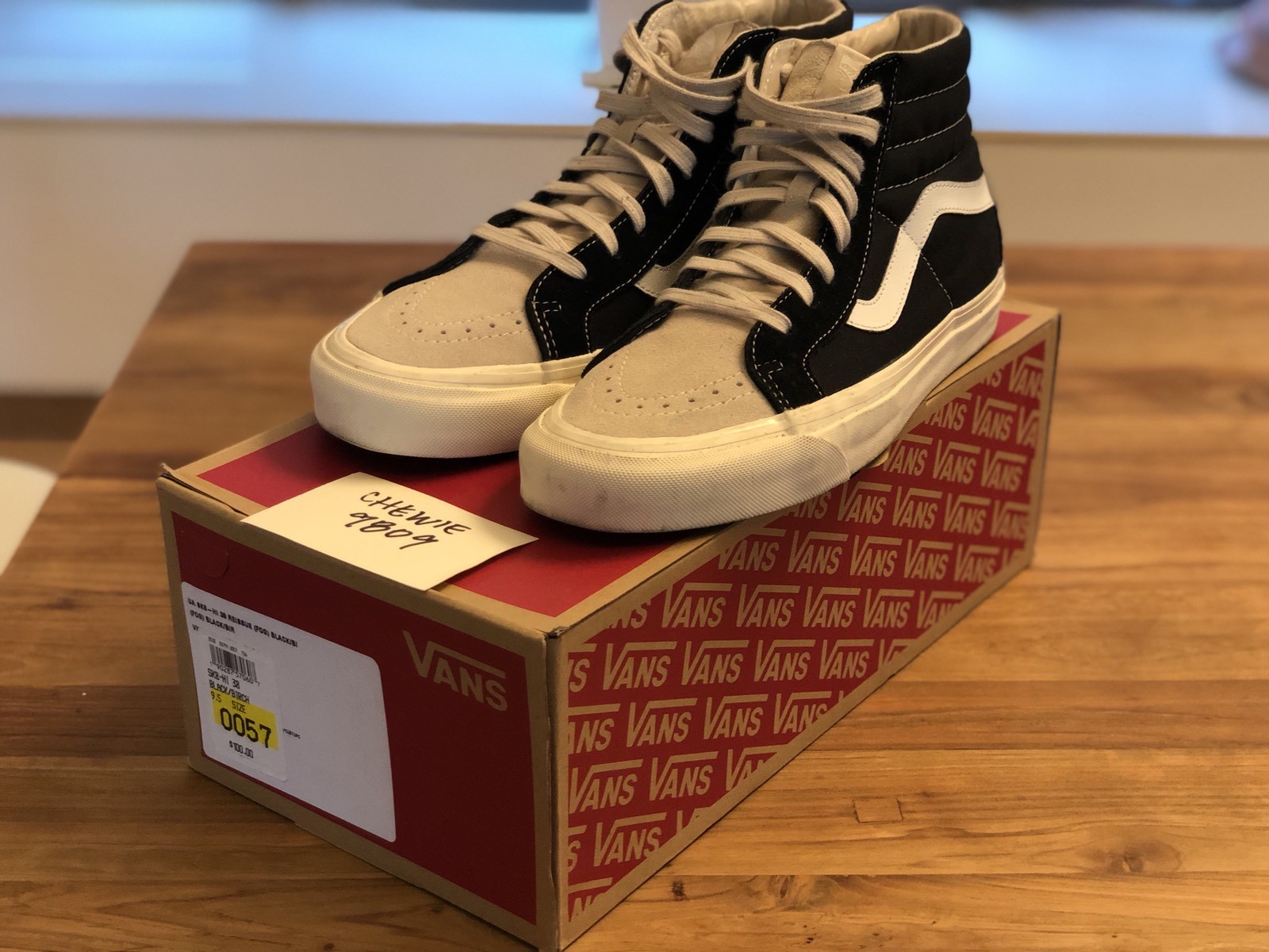 VNDS FEAR OF GOD x VANS Sk8 HI 38 REISSUE US 9.5 FOG Pacsun Jerry Lorenzo era VNDS FEAR OF GOD x VANS Sk8 HI 38 REISSUE US 9.5 FOG Pacsun Jerry Lorenzo era