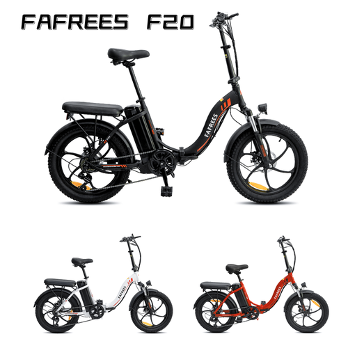 FAFREES F20 20 inch Folding Electric Bike 250W Fat Tire City Bike