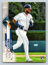 Willi Castro Detroit Tigers 2020 Topps Series 2 MLB Baseball Rookie Card RC #509