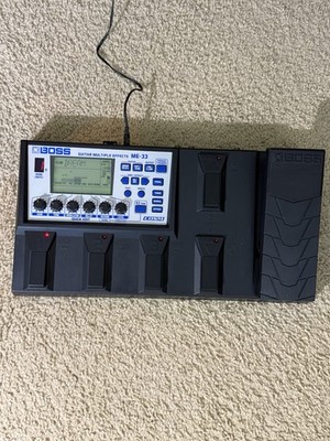 Boss ME-33 Guitar Multiple Effects Board COSM With Power Supply Tested