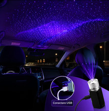 USB Star Projector Light for Car Interior Roof Ambient Galaxy Night Sky Lamp