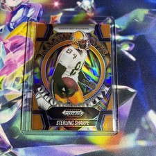 2025 Panini Prizm Kaleidoscopic Sterling Sharpe Orange 25/49