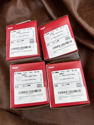4 (40) PACK ~ 48 mm Hollister Adapt Barrier Rings 8815  (40 rings) Expires 2029
