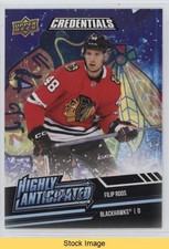 2022-23 Upper Deck Credentials Highly Anticipated Filip Roos #HA-34 READ z6b