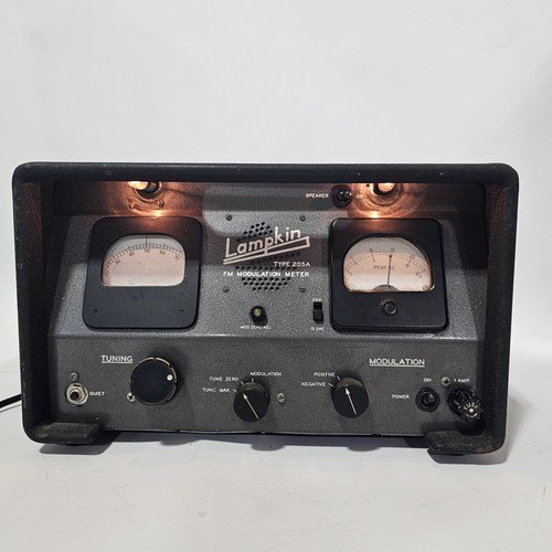 Vintage Lampkin Type 205A FM Modulation Meter