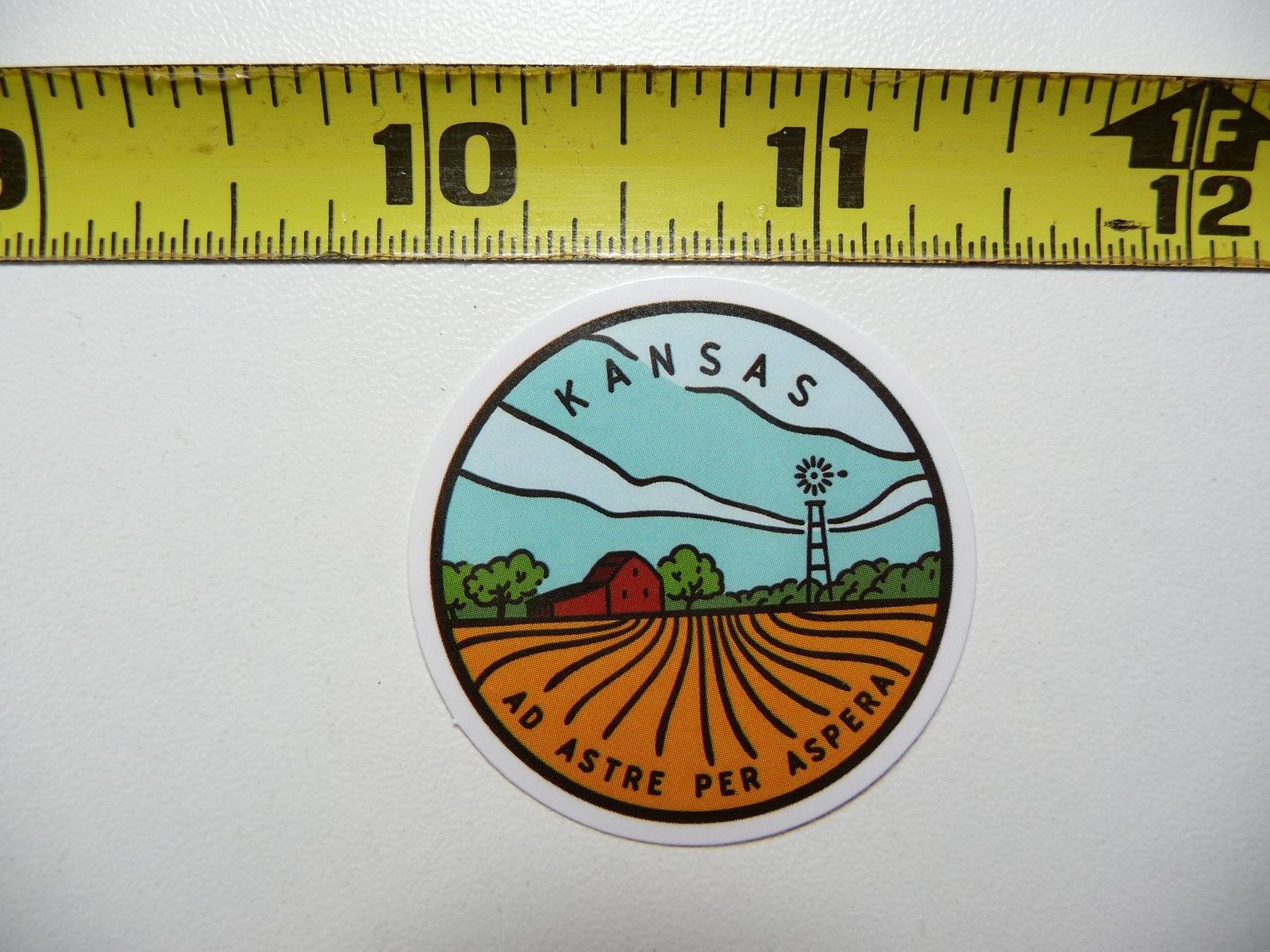 Kansas State Pride Sticker Decal Home Love Motto Fun