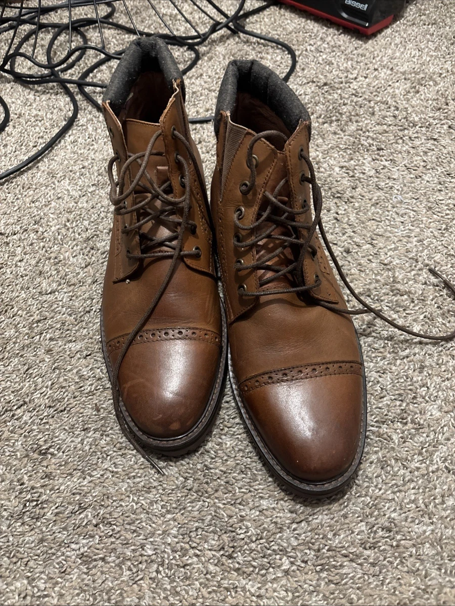 Mark Nason Loretto Men\'s Brown Leather Memory Foam Lux Chukka Boots Size 10.5 Mark Nason Lace Up Boots for Men for Sale | Shop New & Used  main image 4