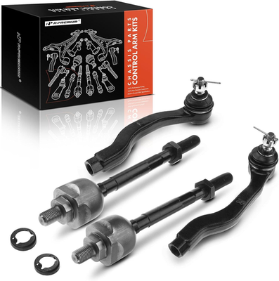 #ad Set of 4 Front Inner amp; Outer Tie Rod End Kit Compatible with Honda CR V 1997 1 $68.42