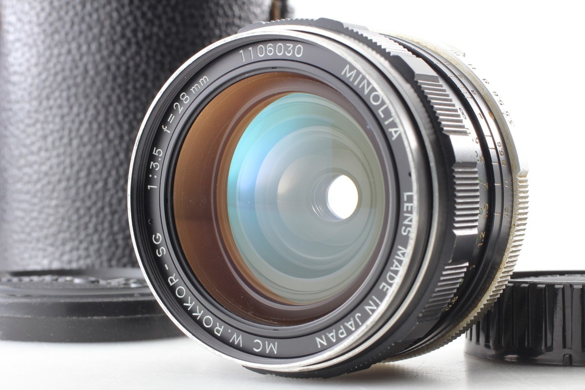 Exc+5] Minolta MC W.Rokkor-SG 28mm F3.5 From JAPAN | eBay