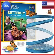 National Geographic Butterfly Growing Kit for Kids