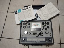 Knight Kg-600b Tube Tester With Original Manual & Paperwork for