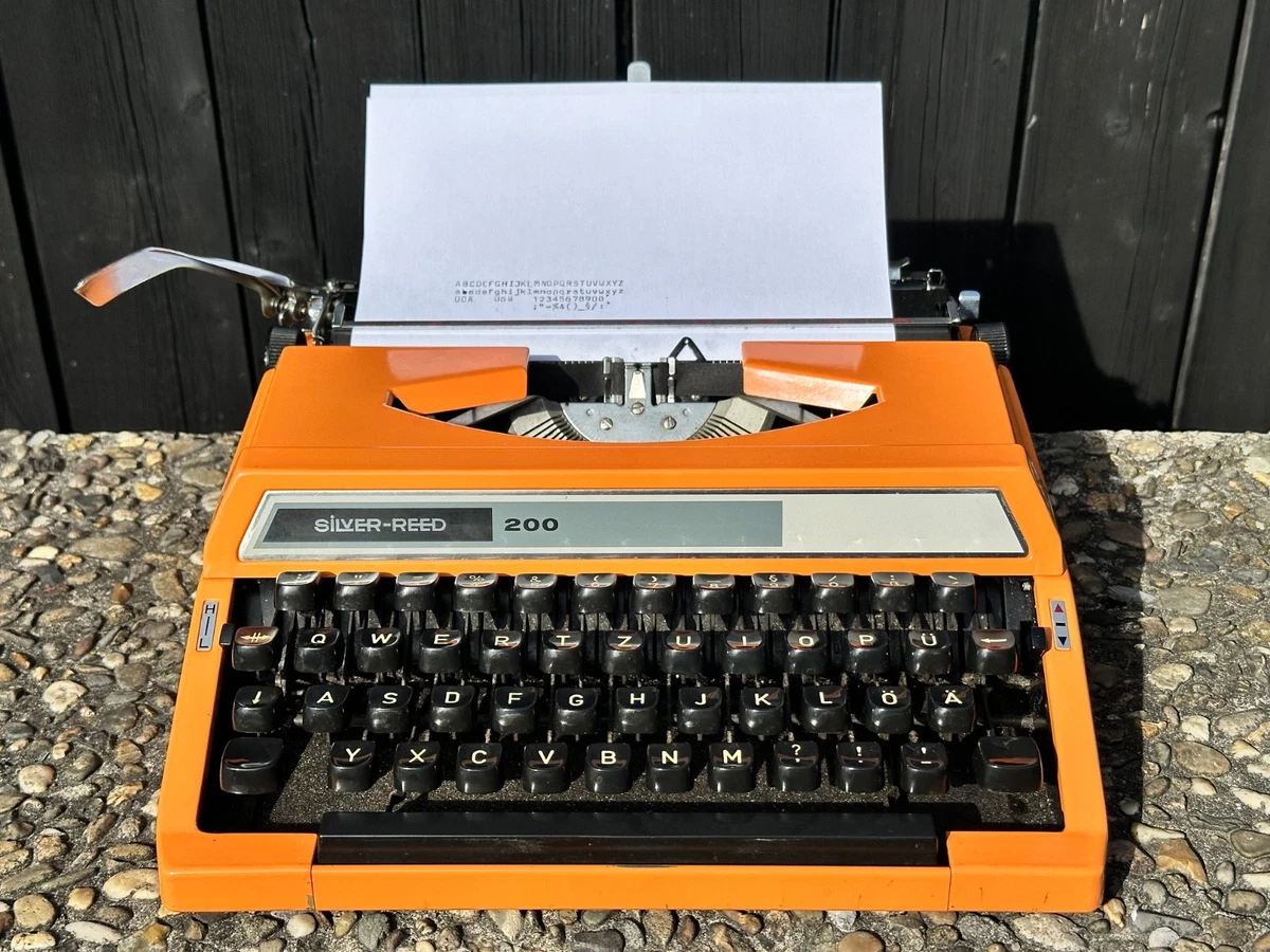 SILVER-REED SR-250 タイプライター Silver Reed Typewriter - Etsy