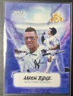 Topps Aaron Judge New York Yankees #99 Rookie Serial Numbered 2013 Card