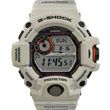 Casio G-SHOCK GW-9400BTJ-8JR Men's Resin Watch Digital Gray Used