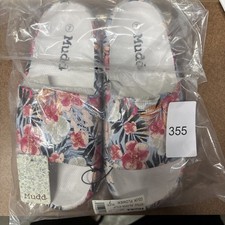 Mudd Women s Aloha Slide EVA Sole Sandals Flower Floral Size 7, 35 Retail
