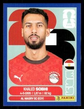 2026 USA Fifa World Cup Panini Sticker Blue Border KHALED SOBHI Egypt EGY6