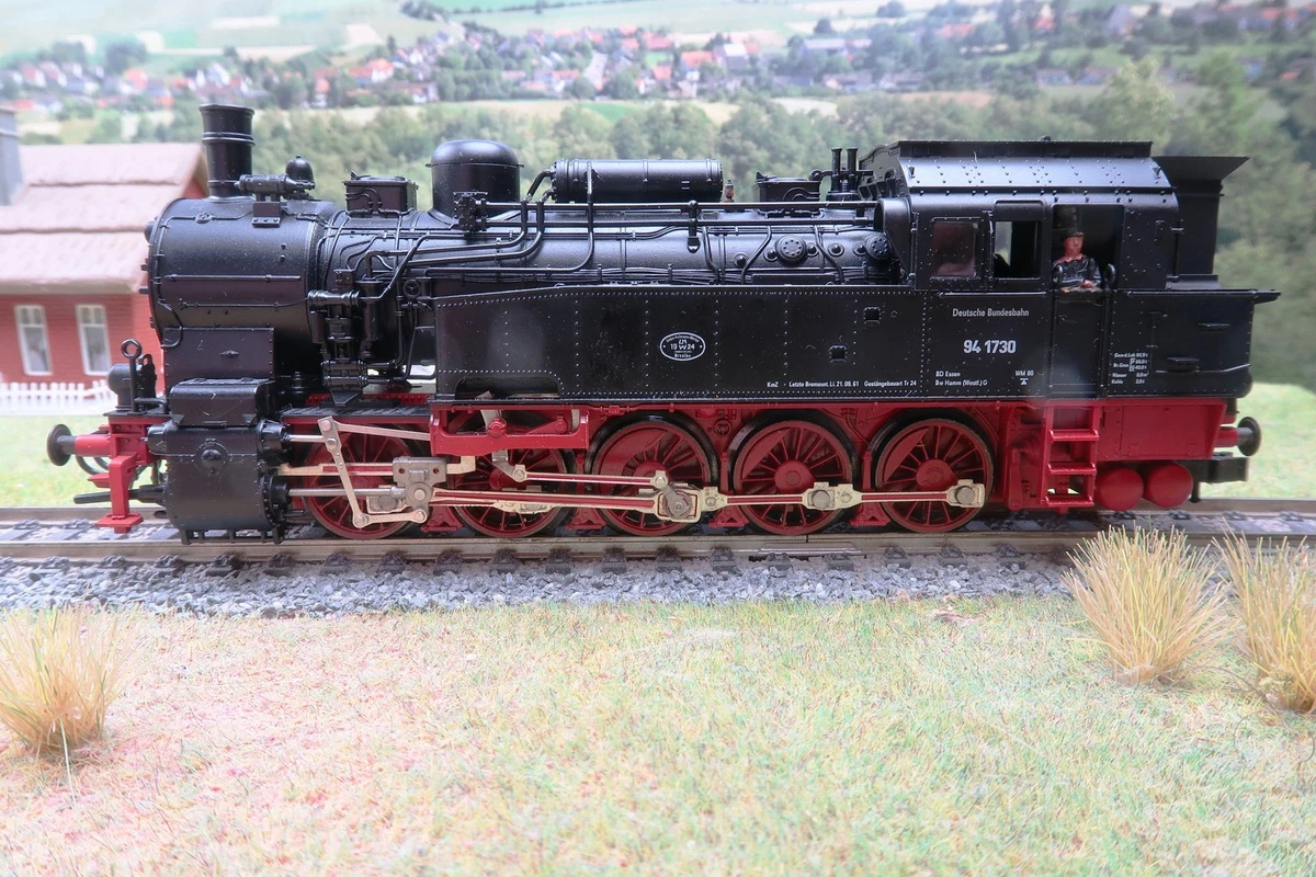 Fleischmann Spur H0 4094 Tenderlok BR 94 1730 der DB Ep.III Dampflok Flm. m.OVP