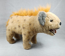 Discovery Channel Spotted Hyena Plush 2000 Stuffed Animal Wired Limbs NO SOUND