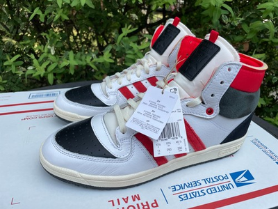 #ad Size US 11 adidas Top Ten RB White Vivid Red Genuine Suede Leather MEN#x27;s $64.00