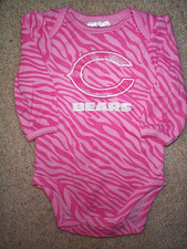  2025-2026 Chicago Bears nfl INFANT BABY NEWBORN Jersey Shirt 0-3M 0-3 M Months