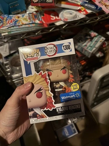 Funko Demon Slayer Kyojuro Rengoku Glow Walmart Exclusive ✅Ready To Ship✅