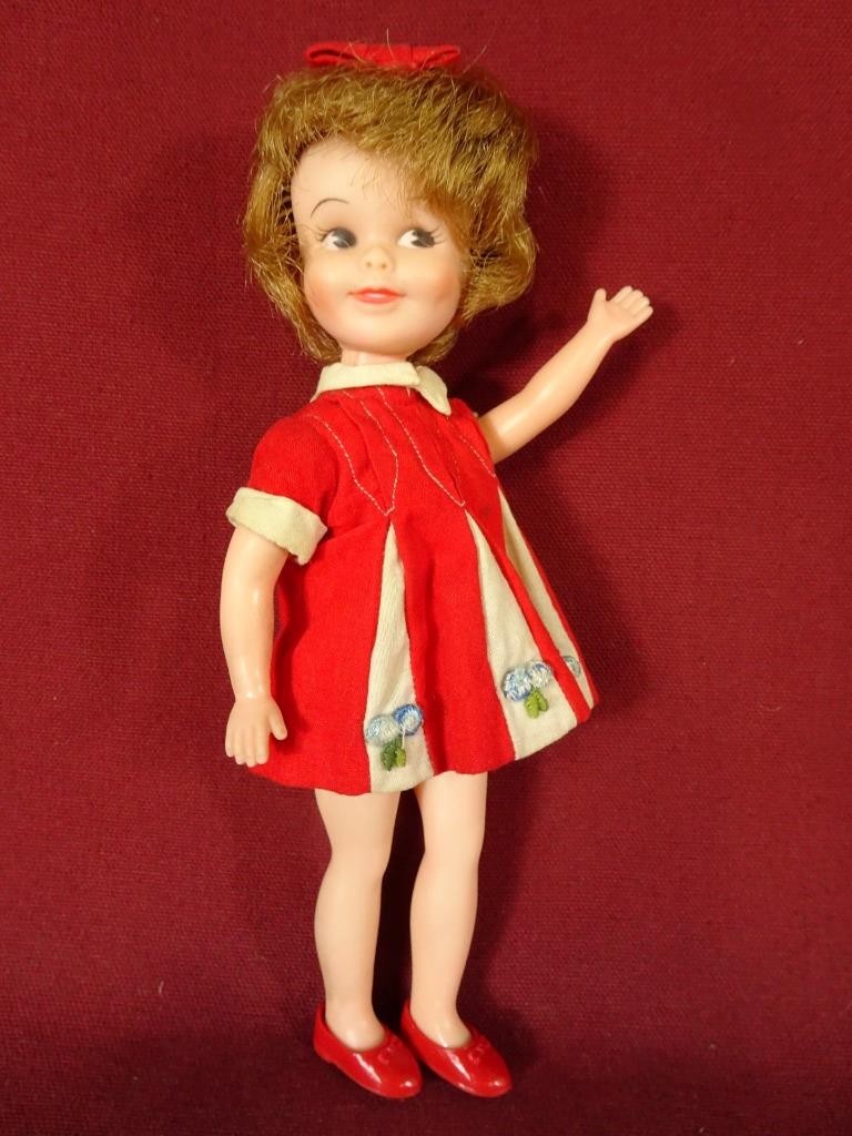 Vintage 1960s Deluxe Reading Penny Brite Dolls Lot of 3