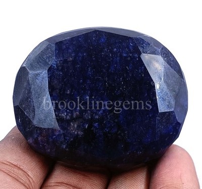 521.00 Carat Big Stone Blue Sapphire EGL Certified Oval Cut Loose Gemstone 5NST
