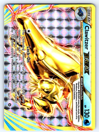 Clawitzer BREAK XY - Steam Siege 35/114 NM