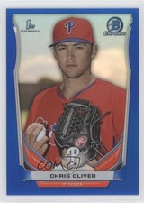2014 Bowman Draft Chrome Blue Refractor 78/399 Chris Oliver #CDP106 0n7
