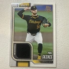 2026 Topps Paul Skenes Real One Pirates Game Used Jersey Patch #100