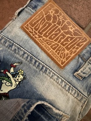 Dsquared2 Hawaii Jeans Waikiki Vintage Y2K Gr. IT44 Maße prüfen