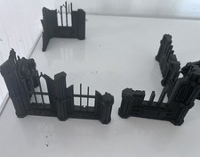 3 Piece Ruin Set Terrain Perfect For Warhammer 40k - Trench Crusade - Kill Team