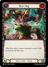 BEAR HUG (RED) X3 [ONE IS RAINBOW FOIL!] *FAB - COMPENDIUM OF RATHE*