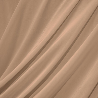 4-Way Stretch Mesh Fabric by the Yard, Dark Nude 1 Yard Nylon Power Mesh Sheer F