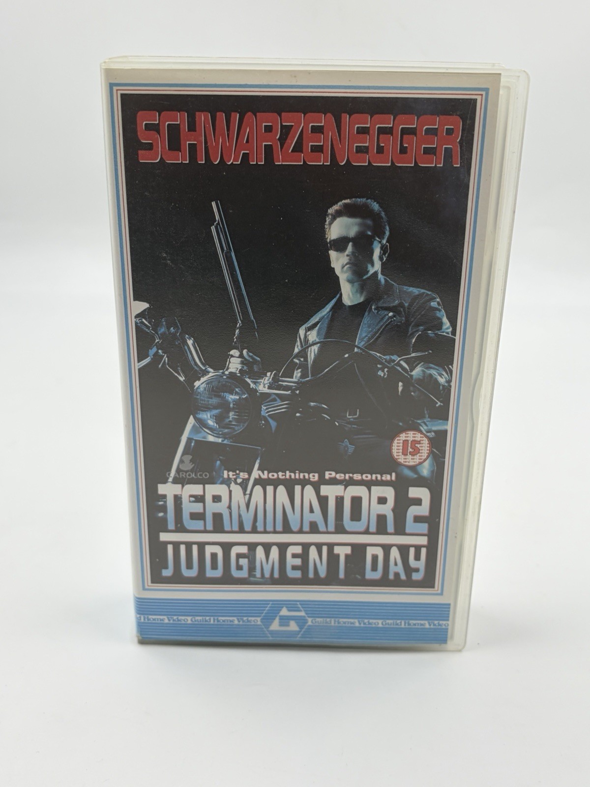 1990s Terminator 2 - Judgment Day - VHS Guild Home Video PAL Action 1991