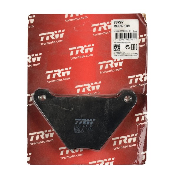 TRW Bremsbelag Organisch (FüR: Harley-Davidson FXS 1200 Low Rider 78-79 Hinten )-image