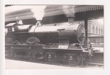 GWR  - steam locomotive No. 3440 Pershore Plum - 1960's postcard-size photograph