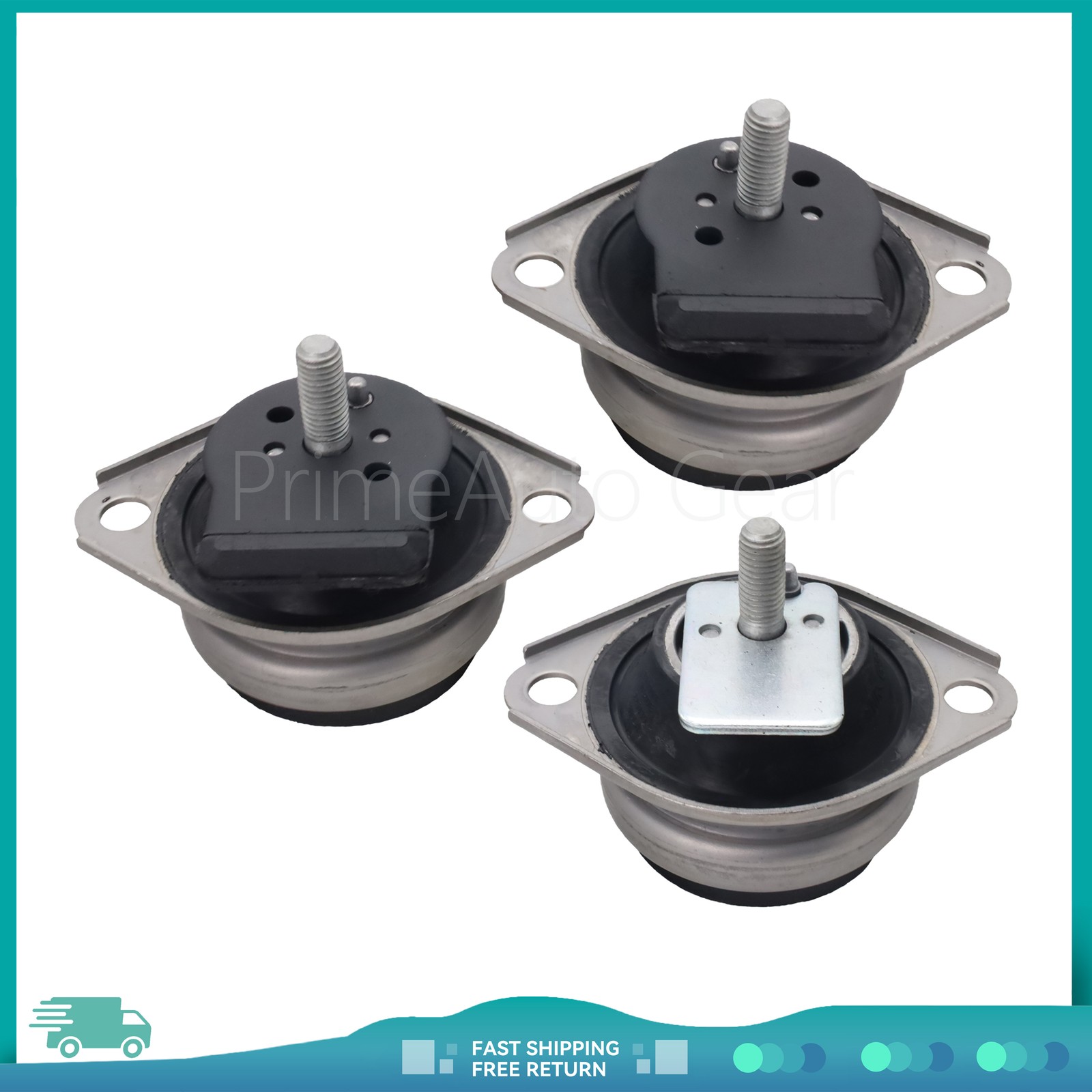 Maserati Quattroporte 2003-2012 Engine mounts 3 pcs