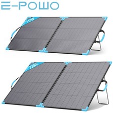 220W Bifacial Solarpanel Tragbar 110W für jackery E1000v2 Camping …