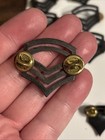 WWII Style U.S. Army Blackened Enlisted Rank Insignia Lot Of 16 – Unresearched — photo 5