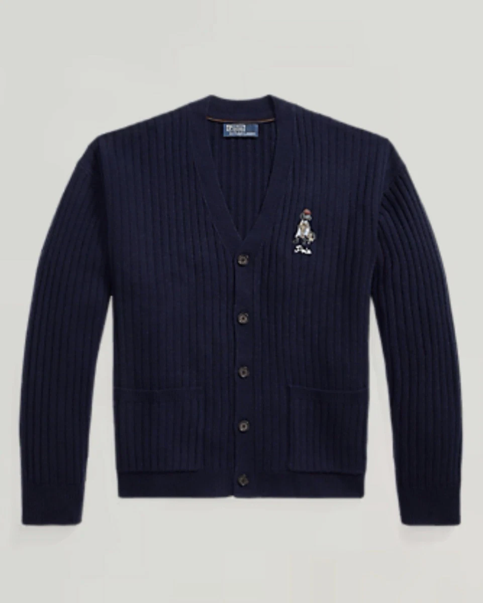 Polo Ralph Lauren Blue Cardigan Sweaters for Men for sale | eBay
