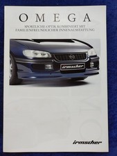 Irmscher Opel Omega B Zubehör Prospekt  8.1996