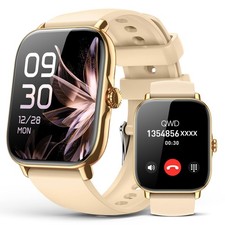 Smart Watch for Women Men- Answer/Make Call, IP68 Waterproof Fitness Step Tra...