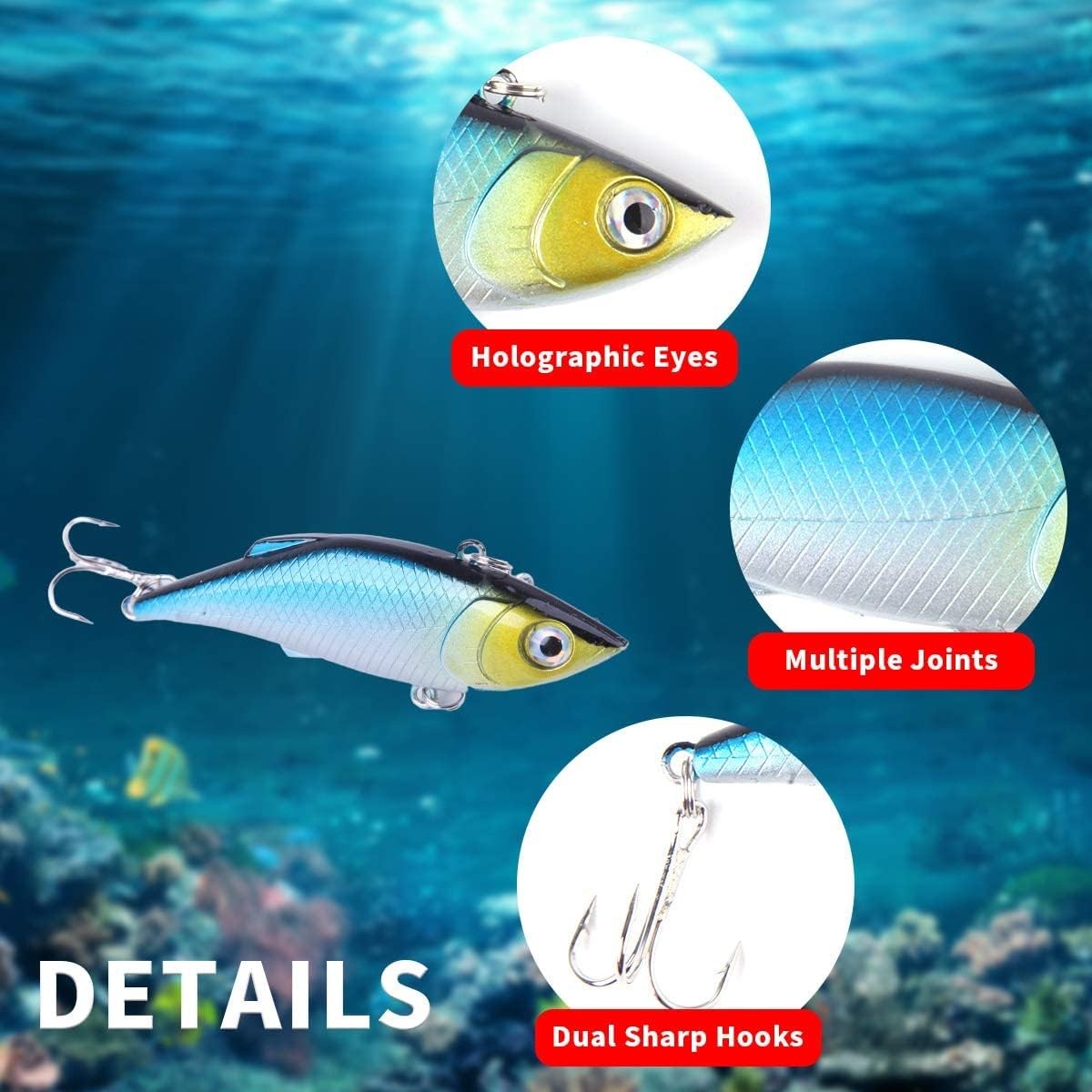 Fishing Lures Freshwater Tackle kit.crankbaits, Soft Lures, Jigs,Spoons and M... - Image 4