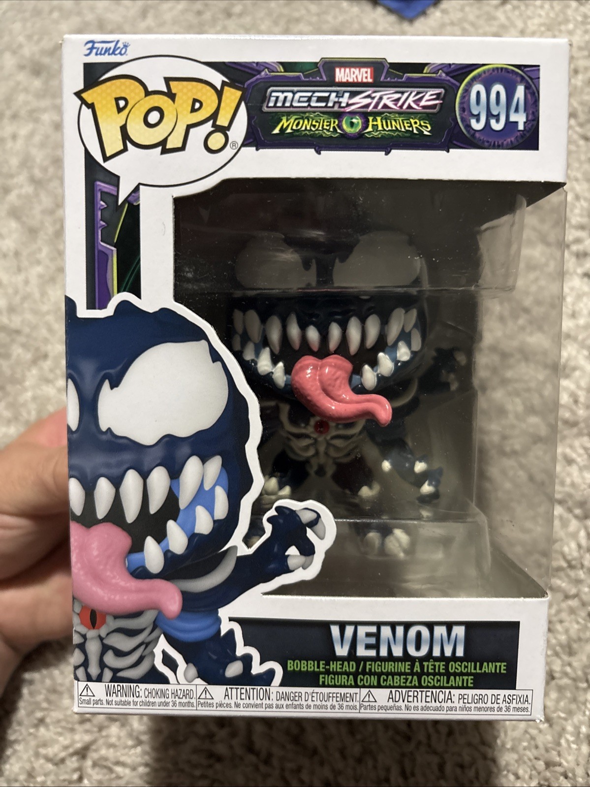 Funko Pop! Venom 994 Marvel MechStrike Monster Hunters