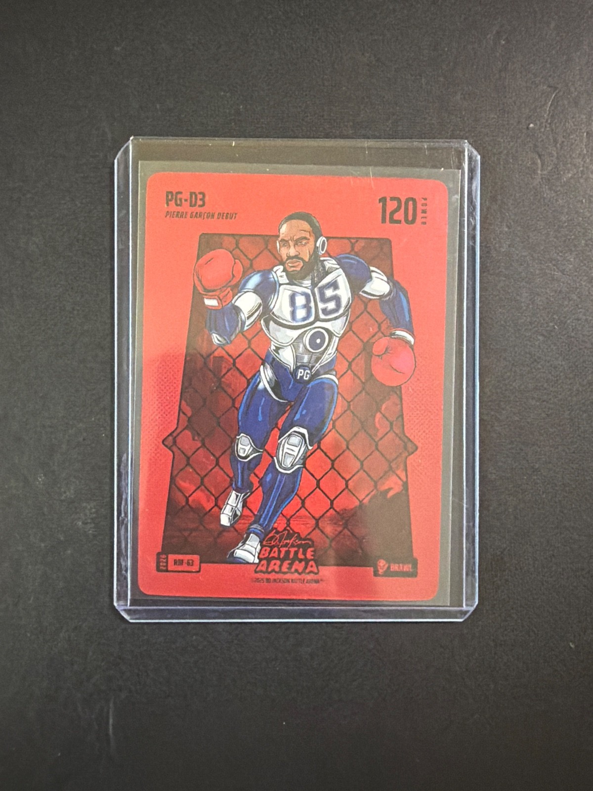 PG-D3 Pierre Garçon Bo Jackson Battle Arena 120 Power Brawl RBF-63 2026 Foil